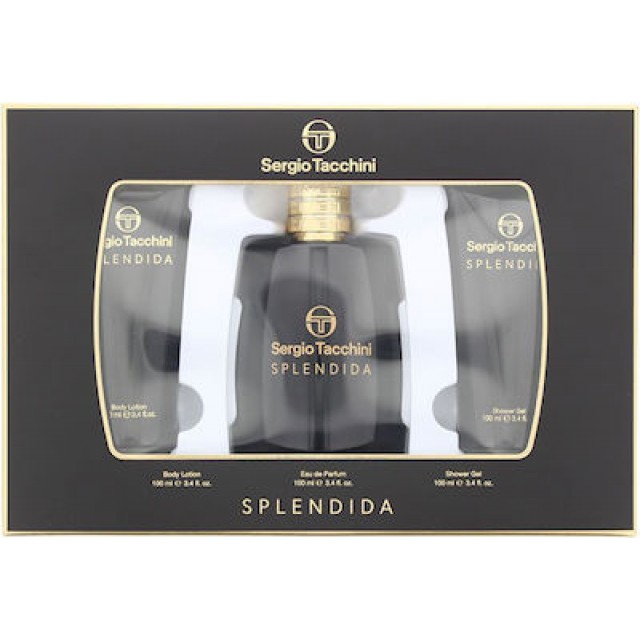 SERGIO TACCHINI Splendida for Her SET: EDP 100ml + body lotion 100ml + shower gel 100ml